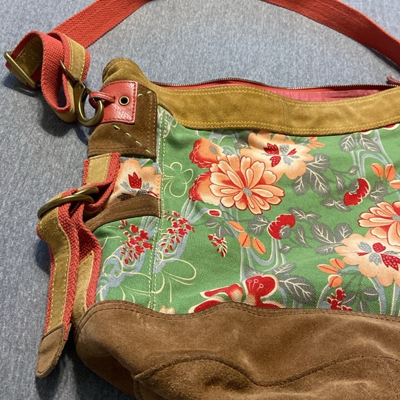 Lucky brand hobo hippy messenger bag - Picture 4 of 12